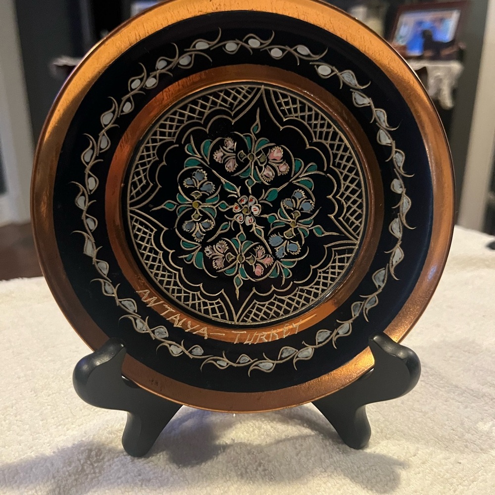 Antalya Turkey Decorative Plate